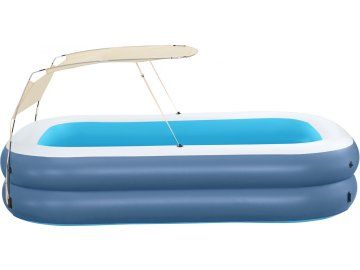 Bestway Rodinný nafukovací bazén se stíněním 54449 254 x 178 x 140 cm