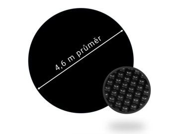 2485 solarni plachta cf pro bazeny s prumerem hladiny 4 6 m cerna