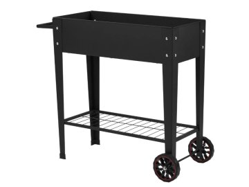 Parkside Vyvýšený záhon na kolečkách 93 x 41 x 81 cm 528624 antracit