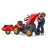 FALK Šlapací traktor 2046AB X Tractor s vlečkou a otevírací kapotou 1