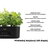 Květináč chytrá zahrádka N8werk Smart Garden 03083 36,3 x 16,5 x 47,5 cm černá