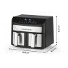 Horkovzdušná fritéza GOURMETmaxx DFE 11339 DUAL 22