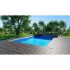 Planet Pool Náhradní bazénová fólie Exklusiv 3,2 x 6,0 x 1,5 m modrá