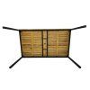 Halmar Zahradní stůl Athena 24513 Teak 140 x 80 cm final (5)