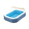 Bestway Rodinný nafukovací bazén se stíněním 54449 254 x 178 x 140 cm 2