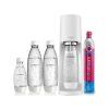 SodaStream Terra White + 2 láhve Fuse 1l + láhev 0,5l + bombička CO2
