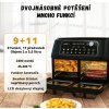 GourmetMaxx Dvojitá horkovzdušná fritéza MaxxMee DUAL 05535 (4)