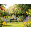 GardenLine Dětská zahradní houpačka 2v1 sedátko + 1 houpací hnízdo KRE 1111 7