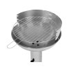 GrillMeister Nerezový sloupový gril na dřevěné uhlí 538011 1
