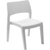 Progarden Plastová stohovatelná židle KLIK KLAK 52 x 52 x 72 cm bílá 1